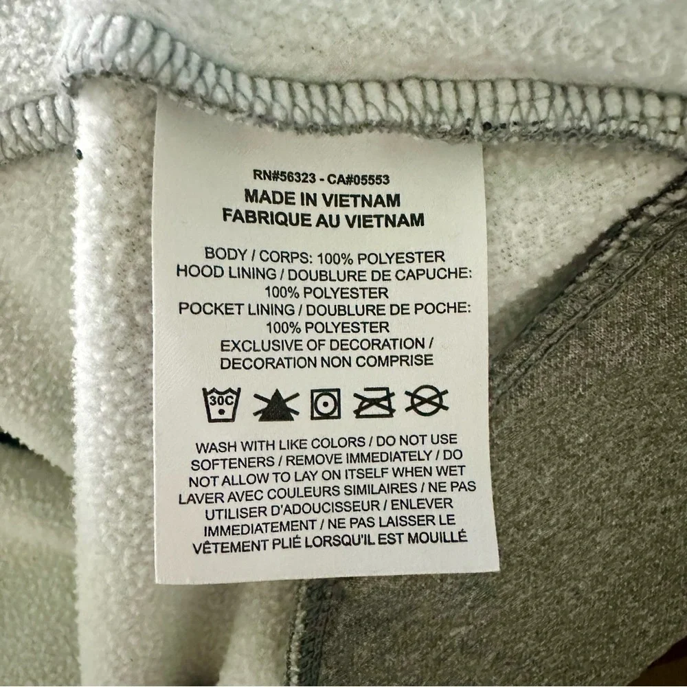 🥂SOLD🥂NIKE Dri-Fit XL Men’s Grey Zip Hooded Jacket - Picture 7 of 7